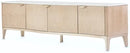 AICO Malibu Crest TV Console in Blush