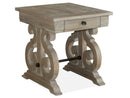 Magnussen Tinley Park Rectangular End Table in Dove Tail Grey T4646-03 image