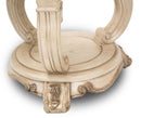Aico Platine de Royale Chairside Table in Champagne