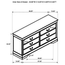 Louis Philippe 4 Pc Bedroom Set