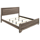 Kauffman California King, E.king, & Queen Panel Bed Washed Taupe
