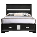 Miranda Panel Platform Storage Bed