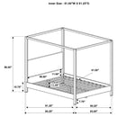 Monroe Eastern King & Queen Bed