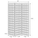 Carrie Three-Panel Room Divider