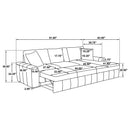 Pastrana Pull-Out Sleeper Sectional Sofa