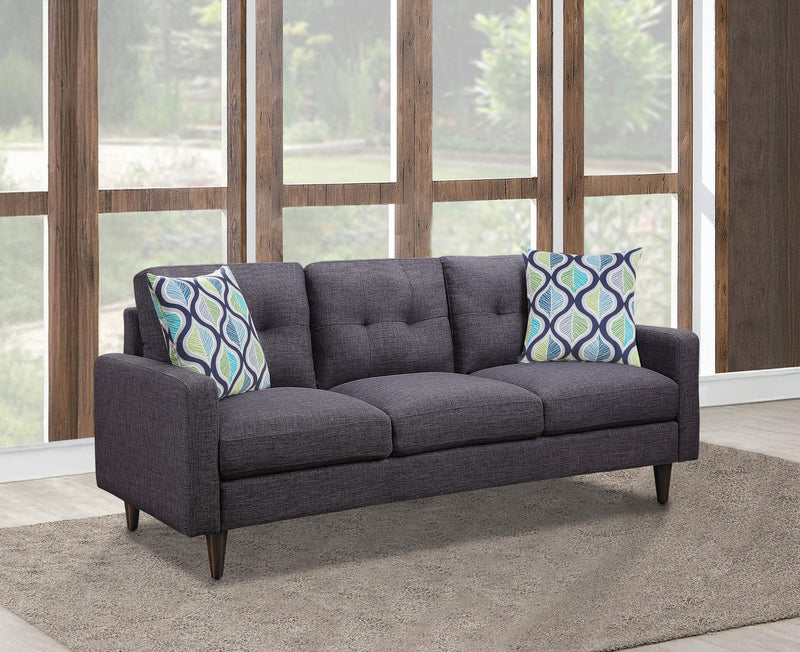 Watsonville Tufted Back Sofa Grey