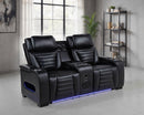 Zuma Dual Power Reclining Loveseat