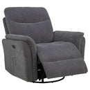 Adler Power Swivel Glider Recliner