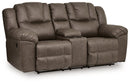 Lowilla Reclining Loveseat with Console
