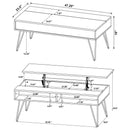 Fanning Coffee Table Sets