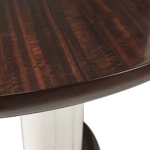 AICO Paris Chic "60 In Round Dining Table in Espresso