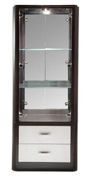 AICO Paris Chic Display Cabinet in Espresso image