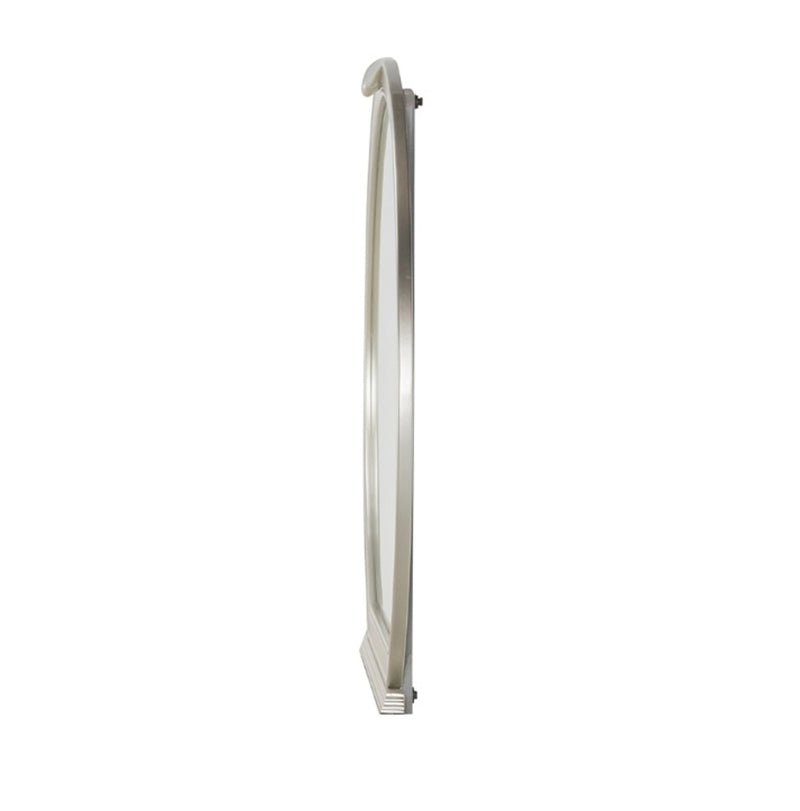 AICO Camden Court Mirror in Pearl