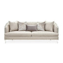 AICO Furniture Camden Court Sofa in Platinum
