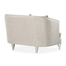 AICO Furniture Camden Court Chair and Half in Platinum