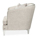 AICO Furniture Camden Court Chair and Half in Platinum