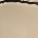 AICO Malibu Crest King Scalloped Panel Bed in Dark Espresso