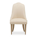 AICO Malibu Crest Side Chair in Crotch Mahogany (Set of 2)