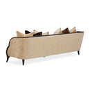 AICO Malibu Crest Sofa in Dark Espresso