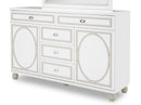AICO Sky Tower Dresser in White Cloud