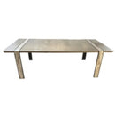 AICO Furniture Lotus Bay 4 Leg Rectangular Dining Table Wide in Sand image