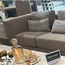 AICO Furniture Portrait LAF Chair Toffee in Sienna Brown image