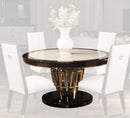 AICO Furniture Belmont Place 60" Round Dining Table in Espresso image
