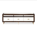 AICO Belmont Place Media Cabinet in Espresso