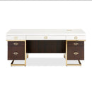 AICO Belmont Place Desk in Espresso