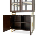 AICO Belmont Place Display Cabinet in Espresso