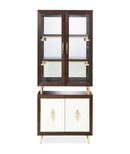 AICO Belmont Place Display Cabinet in Espresso