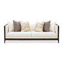 AICO Furniture Belmont Place Sofa in Espresso