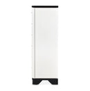 AICO Furniture Tuxedo 6 Drawer Chest in Piano Keyboard