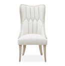 AICO Furniture St. Charles Dining Side Chair (Set of 2) in Dove Gray