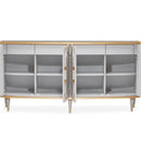 AICO Furniture St. Charles Sideboard in Dove Gray