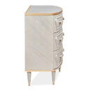 AICO Furniture St.Charles Dresser in Dove Gray