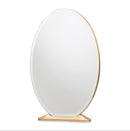 AICO Furniture St.Charles Vanity Mirror in Dove Gray