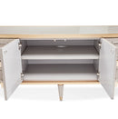 AICO Furniture St.Charles Media Cabinet in Dove Gray