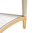 AICO Furniture St.Charles Rectangular Cocktail Table in Dove Gray