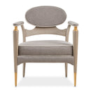AICO Furniture St.Charles Accent Chair in Dove Gray