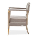 AICO Furniture St.Charles Accent Chair in Dove Gray