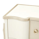 AICO Furniture La Marisia Nightstand in Creamy Pearl