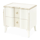 AICO Furniture La Marisia Nightstand in Creamy Pearl image