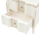 AICO Furniture La Marisia Nightstand in Creamy Pearl