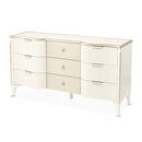 AICO Furniture La Marisia Dresser in Creamy Pearl
