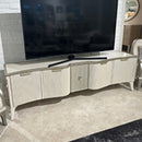 AICO Furniture La Marisia Media Cabinet in Creamy Pearl image