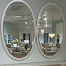AICO Furniture La Marisia Wall Mirror in Creamy Pearl image