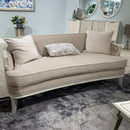 AICO Furniture La Marisia Loveseat Tranquil in Light Champagne image
