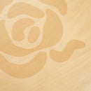 AICO Furniture Camellia Field Round Dining Table in Caramel