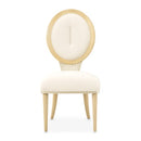 AICO Furniture Camellia Field Side Chair (Set of 2) in Caramel